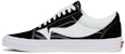 Vans Old Skool 'Warp - Hitam' VN0A4U3B21N
