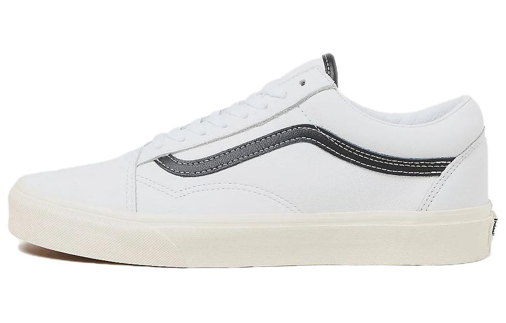 Vans Old Skool 'White Black Leather' VN0007NTYB2