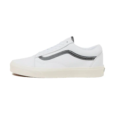 Vans Old Skool 'White Black Leather'
