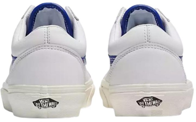 バンズ オールドスクール 白青レザー (Banzū Ōrudosukūru Shiro Ao Rezā) VN0007NTZ5D Lookbook バンズ オールドスクール 白青レザー (Banzū Ōrudosukūru Shiro Ao Rezā) VN0007NTZ5D