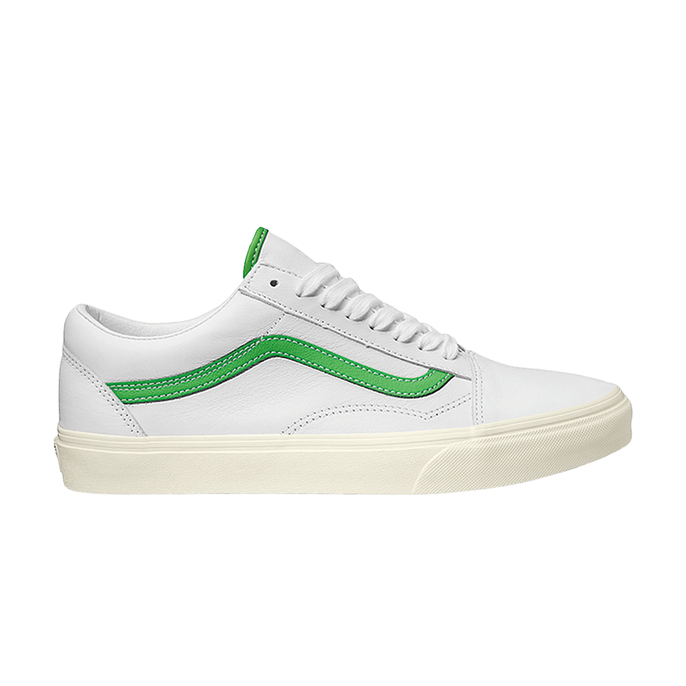 Buy Vans Old Skool 'Cuero Blanco y Verde' VN000CR5WGR