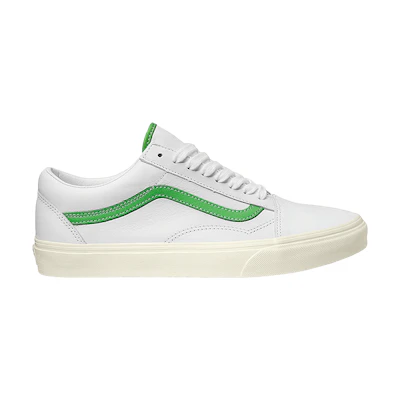 Vans Old Skool 'White Green Leather'