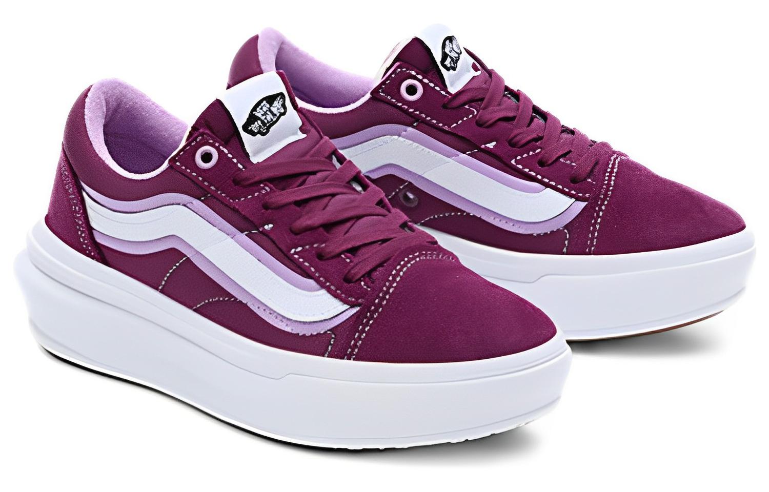 Lookbook 万斯 Old Skool '白紫色' VN0A7Q5EZ1N