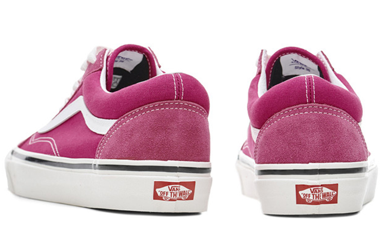 Shop Vans Old Skool Zapatos Rosa Rojo Rosado VN0A54F34SL