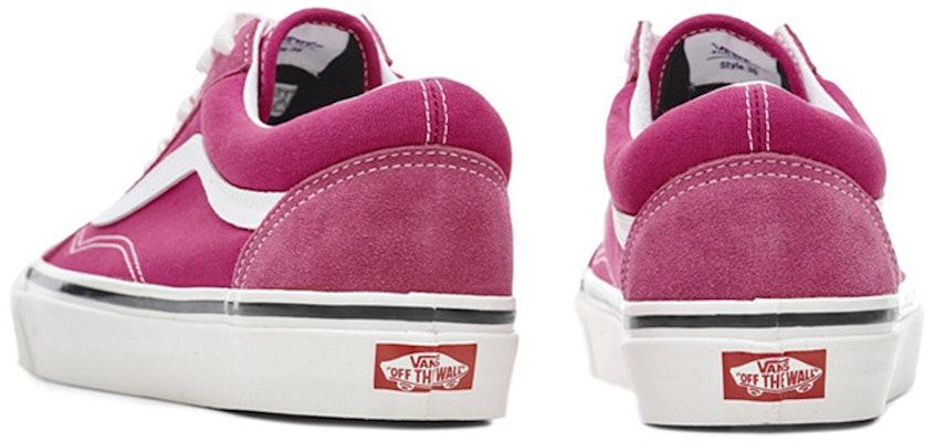 Vans Old Skool 低筒 滑板鞋 男女款 白紅色 Shop Vans Old Skool 低筒 滑板鞋 男女款 白紅色