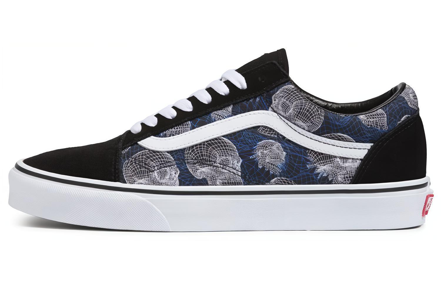 Buy バンズ オールドスクール ワイヤーフレームスカル (Banzu Ōrudosukūru Waiyāfurēmusukaru) VN0A3WKT9IB