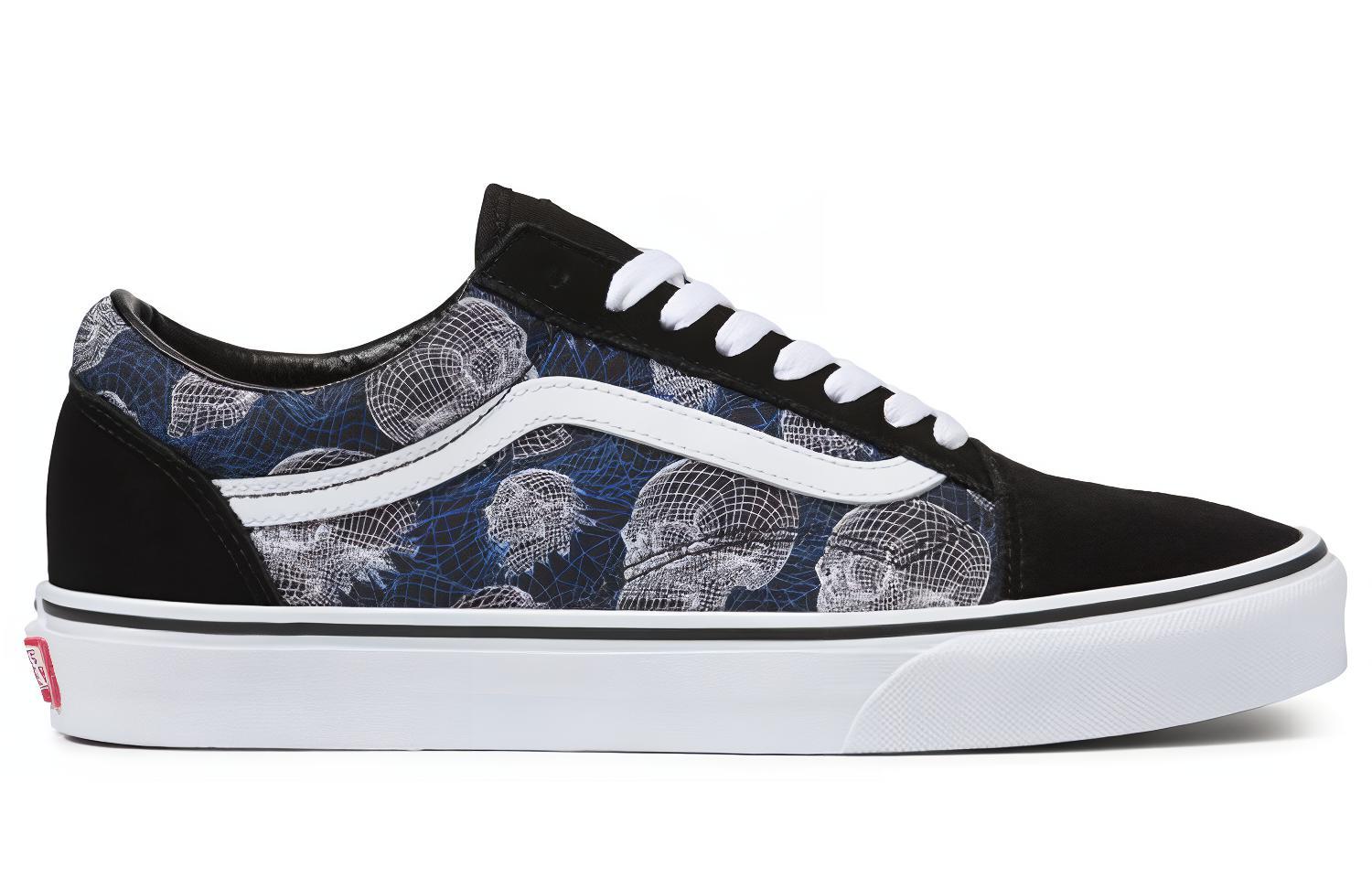 Order バンズ オールドスクール ワイヤーフレームスカル (Banzu Ōrudosukūru Waiyāfurēmusukaru) VN0A3WKT9IB