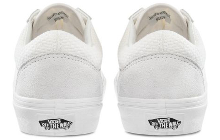Shop Vans 經典 Old Skool '編織格紋 - 棉花糖' VN0A38G1VMT