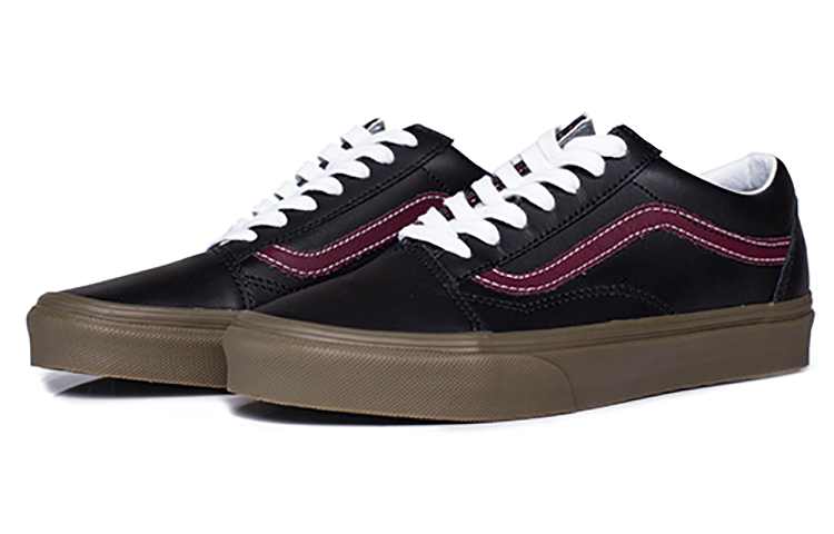 Lookbook Vans Old Skool Bleacher 'Black Port Wine' VN0A38G1OKR