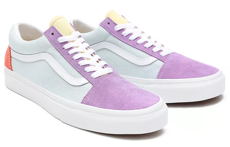 Lookbook Vans Old Skool Biru/Ungu/Kuning VN0A5AO96GL