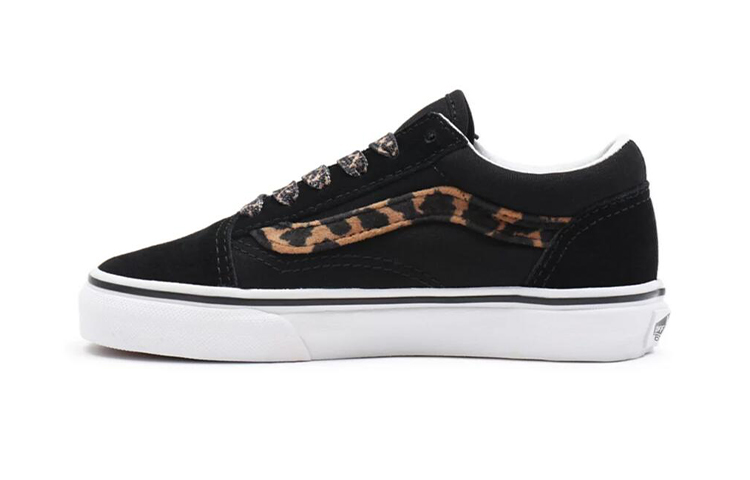 Buy Vans Old Skool Kasut Skateboard Hitam Sisi Cetak Harimau Loreng Luntur Anti-Gelincir VN000W9TNUO