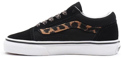 Vans Old Skool Breathable Non-Slip Wear-resistant Low Tops Casual Skateboarding Shoes Black Side Leopard print VN000W9TNUO Vans Old Skool Breathable Non-Slip Wear-resistant Low Tops Casual Skateboarding Shoes Black Side Leopard print VN000W9TNUO