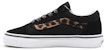 Vans Old Skool Kasut Skateboard Hitam Sisi Cetak Harimau Loreng Luntur Anti-Gelincir VN000W9TNUO