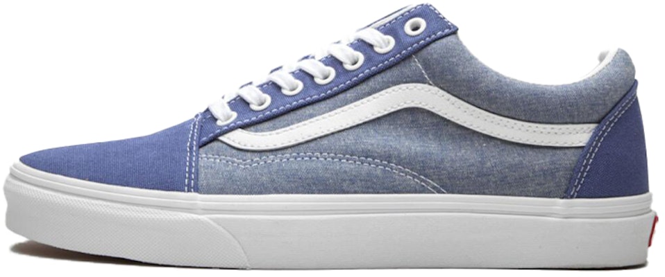 Vans Old Skool Canvas 'Navy Chambray' Sneakers Pria/Wanita VN0A38G1VIO Buy Vans Old Skool Canvas 'Navy Chambray' Sneakers Pria/Wanita VN0A38G1VIO