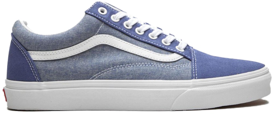 Vans Old Skool Canvas 'Navy Chambray' Sneakers Pria/Wanita VN0A38G1VIO Order Vans Old Skool Canvas 'Navy Chambray' Sneakers Pria/Wanita VN0A38G1VIO