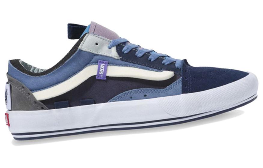 Order Zapatillas de Skate Vans Old Skool Cap 'Azul Blanco'. VN0A4UUH21U