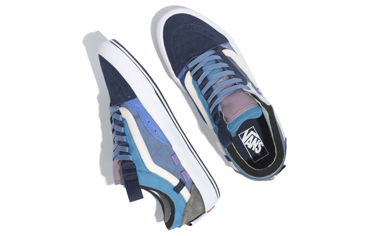 Shop Zapatillas de Skate Vans Old Skool Cap 'Azul Blanco'. VN0A4UUH21U