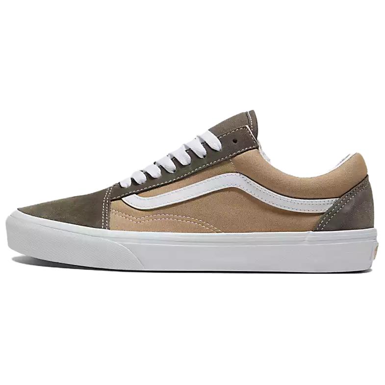 Vans Old Skool Classic Fashion Low-Top Skate Shoes Brown. VN000CT8BRO