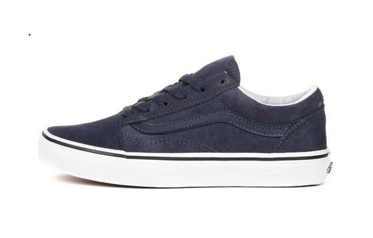 Vans Old Skool Classic Low Tops Casual Skateboarding Shoes Navy 'Blue' VN000W9TK5H