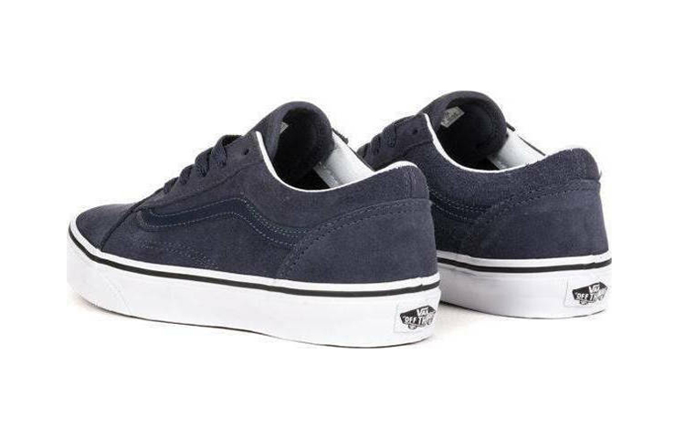 Shop Vans经典Old Skool低帮休闲滑板鞋海军蓝 '蓝色' VN000W9TK5H