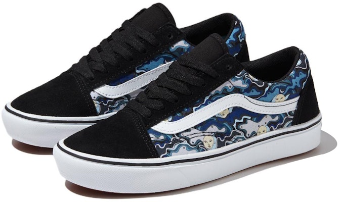 Vans Old Skool ComfyCush 'Negro Azul' VN0007NG448 Lookbook Vans Old Skool ComfyCush 'Negro Azul' VN0007NG448