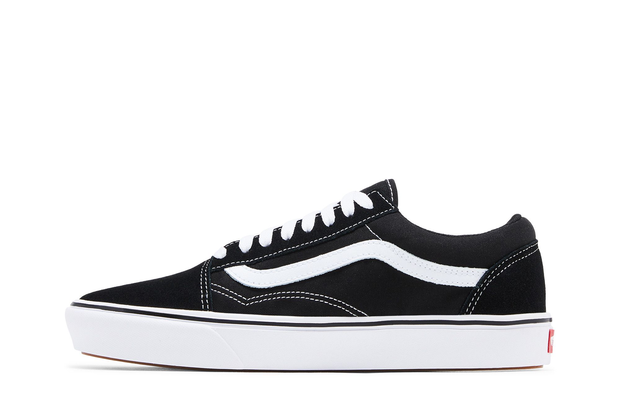 Shop Vans Old Skool Comfy Cush ''Schwarz Weiß'' VN0A3WMAVNE