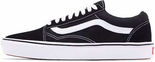 Shop Vans Old Skool Comfy Cush 'Hitam Putih' VN0A3WMAVNE