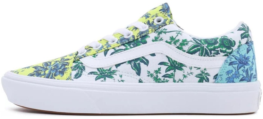 Vans Old Skool Comfycush 'Flower Market Hijau Putih' VN0007NBMUL Buy Vans Old Skool Comfycush 'Flower Market Hijau Putih' VN0007NBMUL