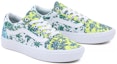 Lookbook Vans Old Skool Comfycush 'Flower Market Hijau Putih' VN0007NBMUL