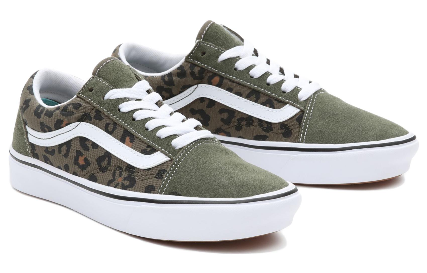 Shop Vans 老学校 ComfyCush '绿白配色' VN0A5DYCKCZ