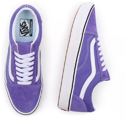 Vans Basics Comfycush Old Skool 'Ungu Putih' VN0A5DYCB1P Shop Vans Basics Comfycush Old Skool 'Ungu Putih' VN0A5DYCB1P