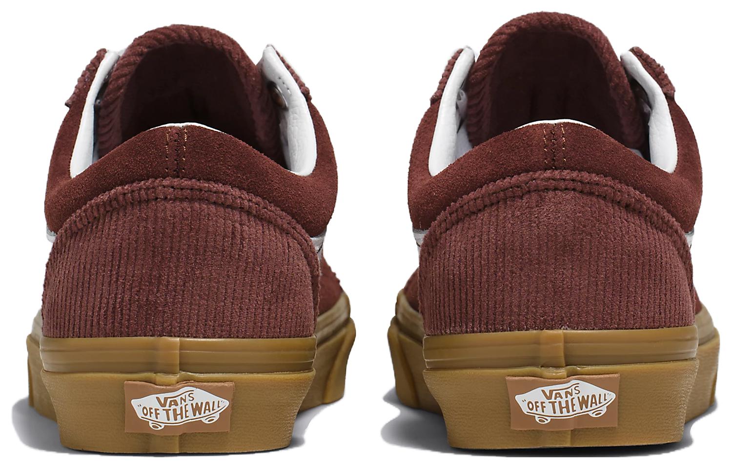 Purchase ヴァンズ オールドスクール コーデュロイ 赤茶 (Vanz Ōrudosukūru Kōduroi AkaCha) VN0005UFBRO