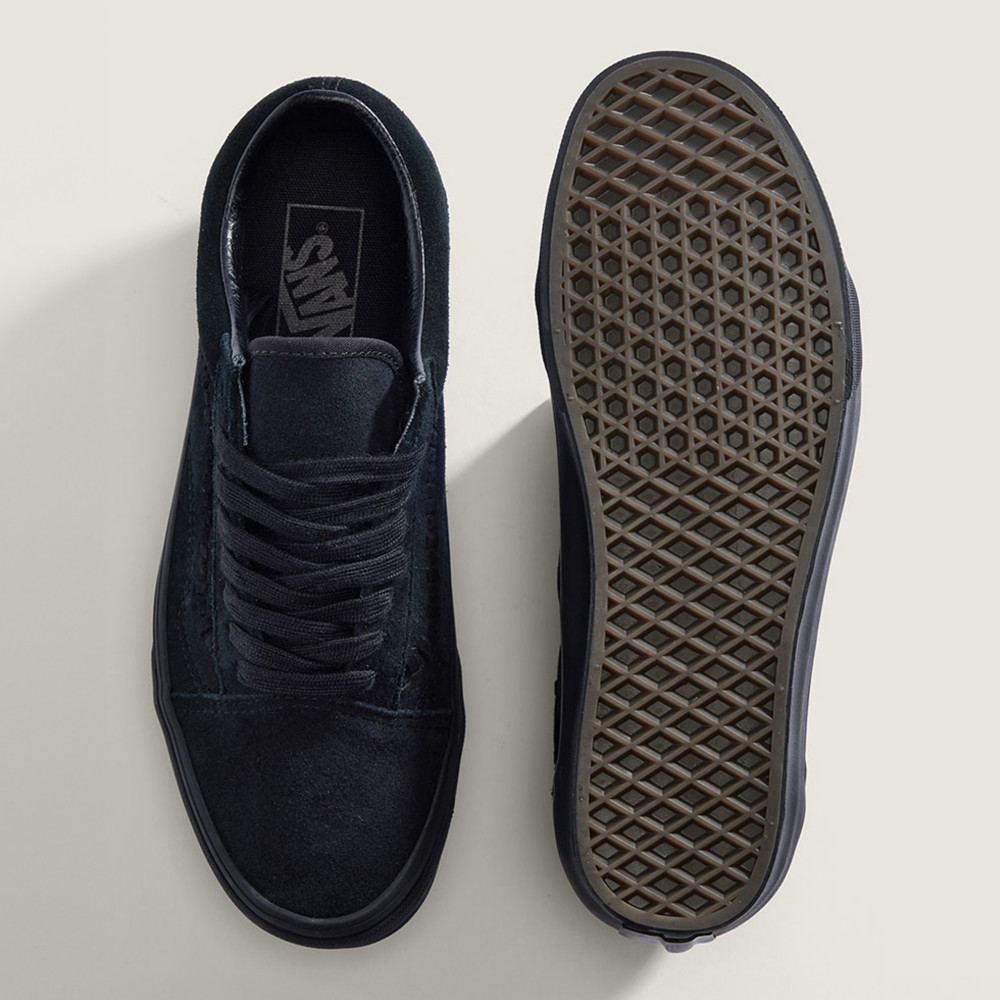 Lookbook バンズ オールドスクール クラフテッドストライプ ブラック カジュアルシューズ VN000D9YBKA