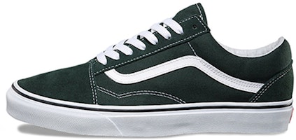 Vans Old Skool Dark Green White VNOA38G1QSU Vans Old Skool Dark Green White VNOA38G1QSU