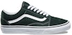 Vans Old Skool Hijau Gelap Putih VNOA38G1QSU