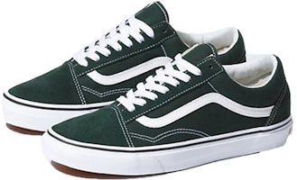 Vans Old Skool Verde Oscuro Blanco VNOA38G1QSU Shop Vans Old Skool Verde Oscuro Blanco VNOA38G1QSU