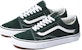 Vans Old Skool Hijau Gelap Putih VNOA38G1QSU