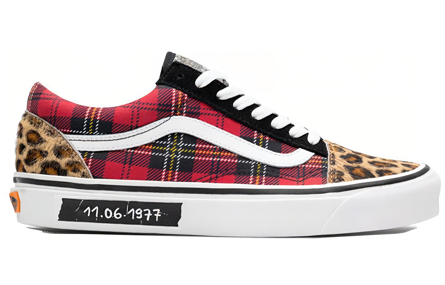 Order Vans Old Skool “英倫入侵” 紅豹紋