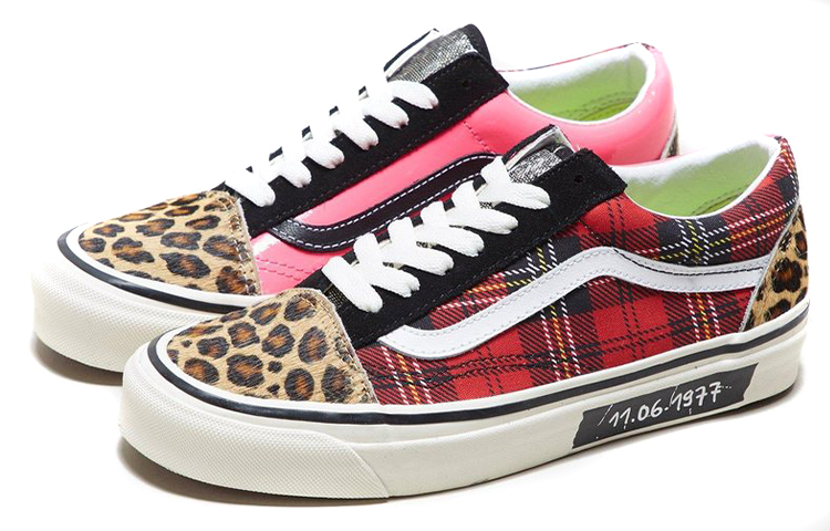 Lookbook Vans Old Skool “英倫入侵” 紅豹紋