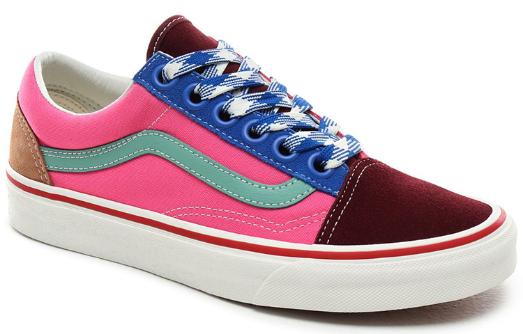 Lookbook 萬斯經典款破損鞋帶『皇家港』VN0A4BV5VZL