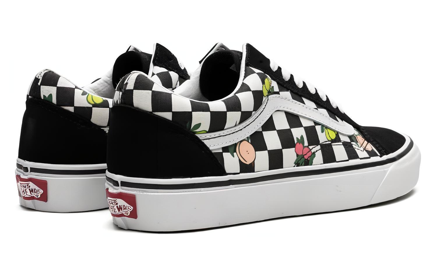 Vans Old Skool Fruit Checkerboard 'Black White' 圖 4