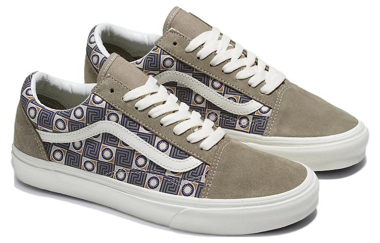 Order Vans Old Skool Geo Trek '橄榄白' 男子运动鞋 VN0007NTOLV