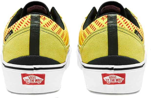 Vans Old Skool Gore-tex 滿印 潮流低幫運動板鞋 黃色 Purchase Vans Old Skool Gore-tex 滿印 潮流低幫運動板鞋 黃色