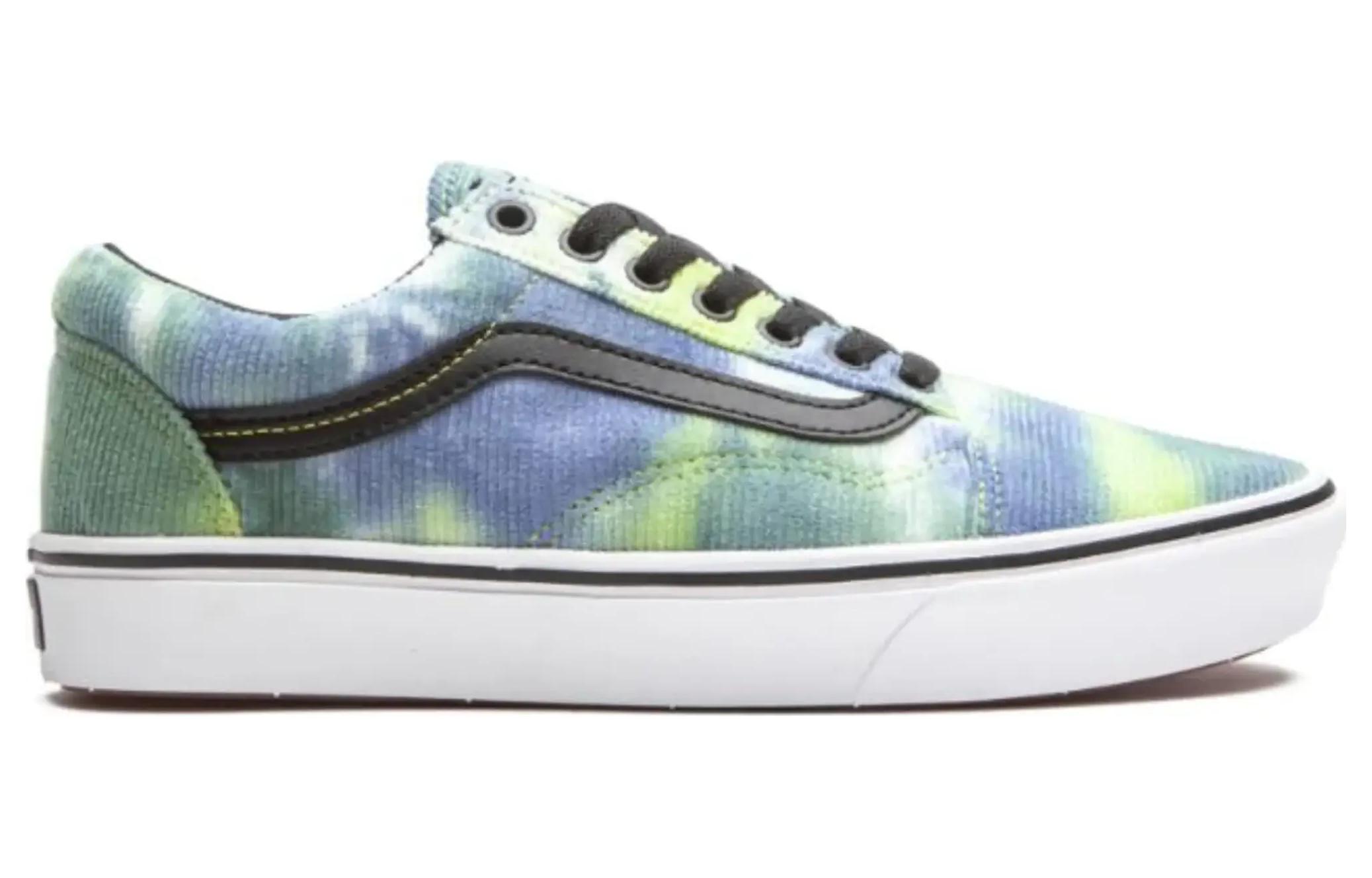 Order Vans Old Skool Hijau/Putih/Ungu VN0A3WMA2QK