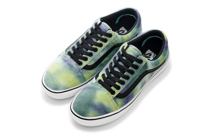 Lookbook Vans Old Skool Hijau/Putih/Ungu VN0A3WMA2QK