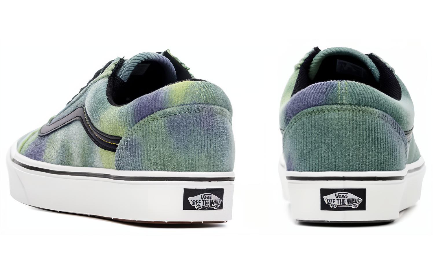 Shop Vans Old Skool Hijau/Putih/Ungu VN0A3WMA2QK