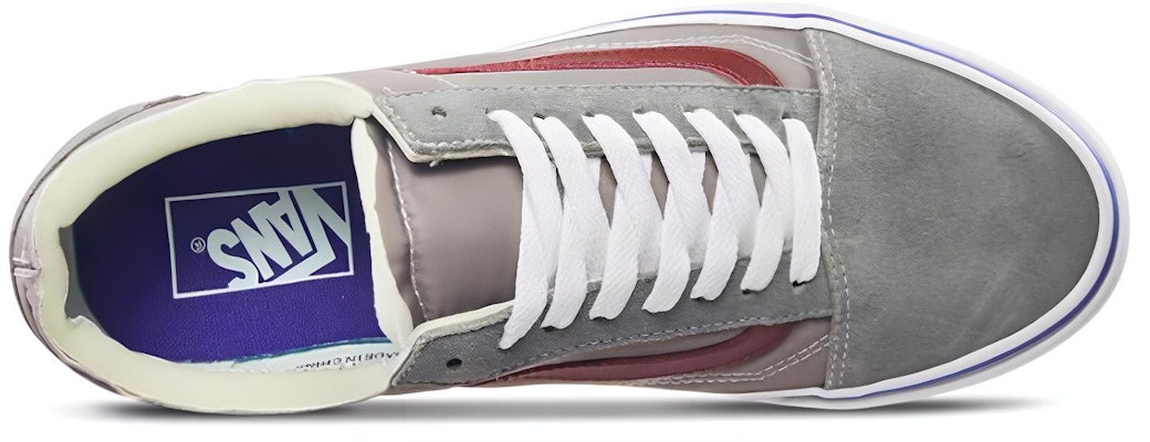 Vans Old Skool 低筒 滑板鞋 男女款 灰綠色 Shop Vans Old Skool 低筒 滑板鞋 男女款 灰綠色