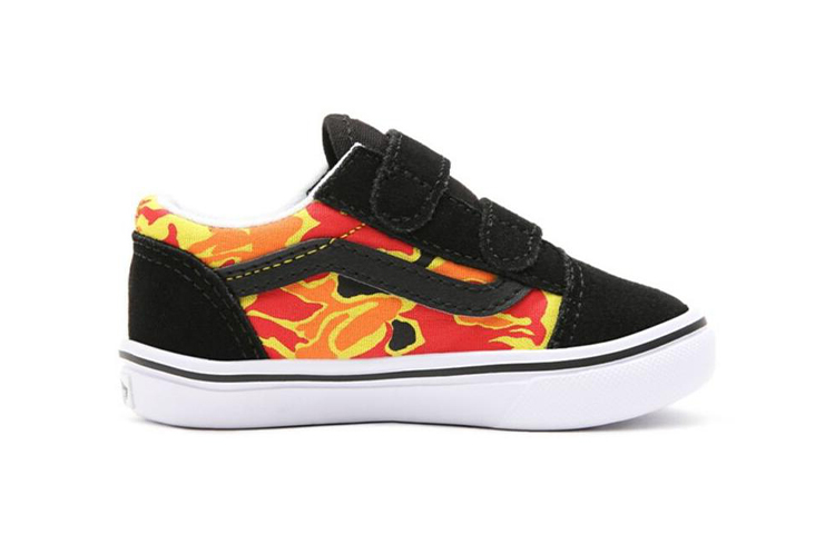 Order Vans Old Skool K Zwart/Geel VN0A4TZI31O