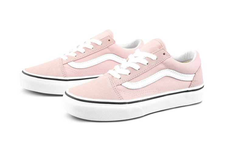 Order Vans Old Skool K Merah Jambu/Putih VN0A4BUUTC3