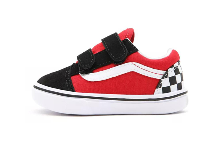 Vans Old Skool K Polka Dots 'Black Red' VN0A4TZI35U